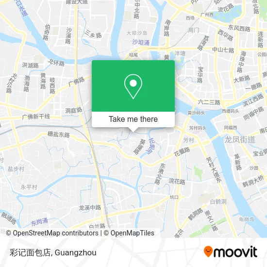 彩记面包店 map
