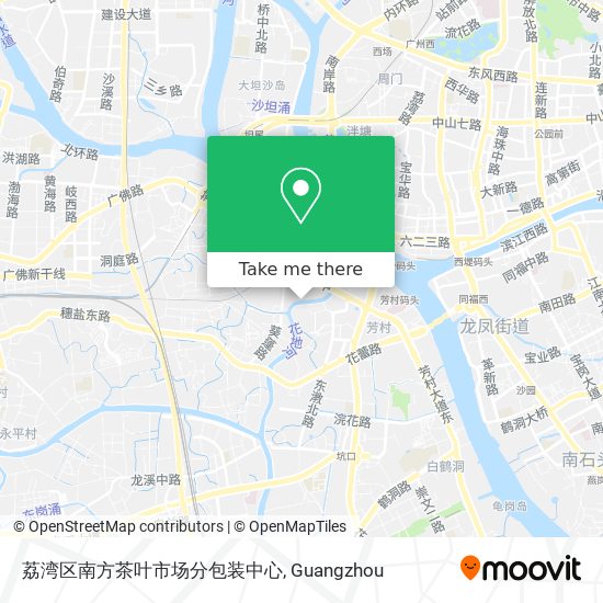 荔湾区南方茶叶市场分包装中心 map