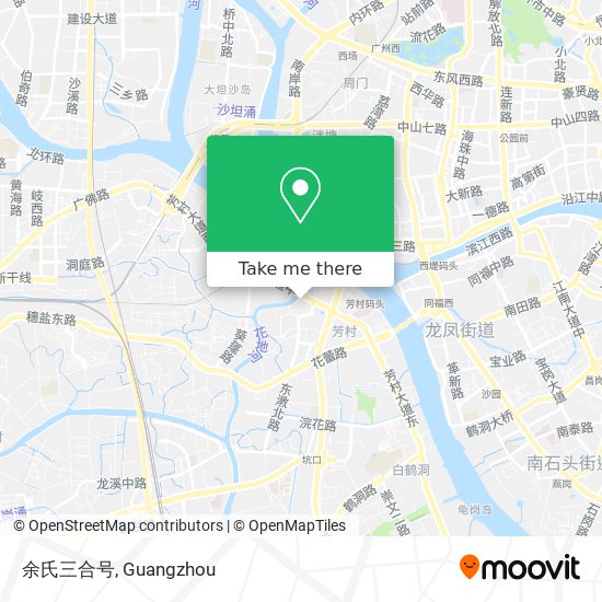 余氏三合号 map