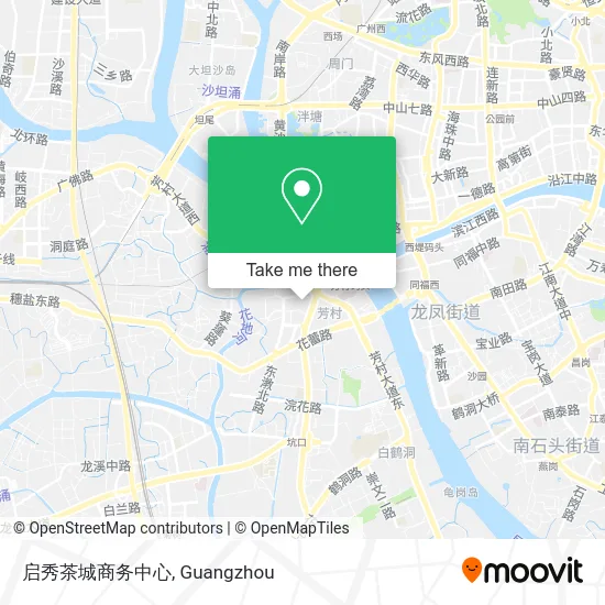 启秀茶城商务中心 map