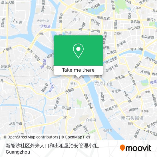 新隆沙社区外来人口和出租屋治安管理小组 map