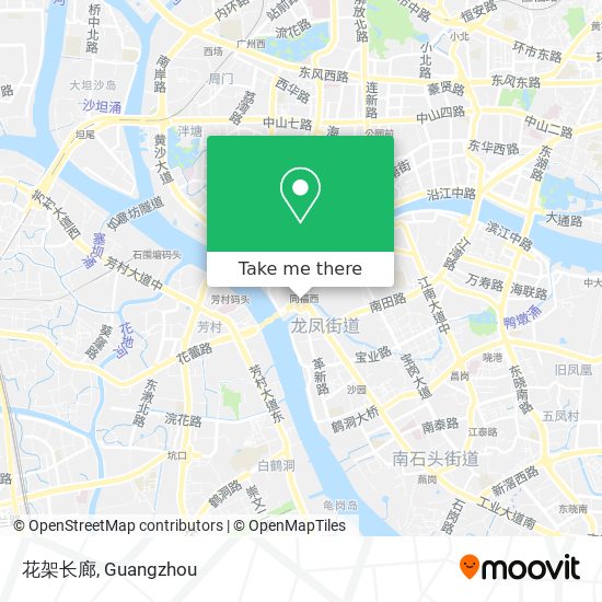 花架长廊 map