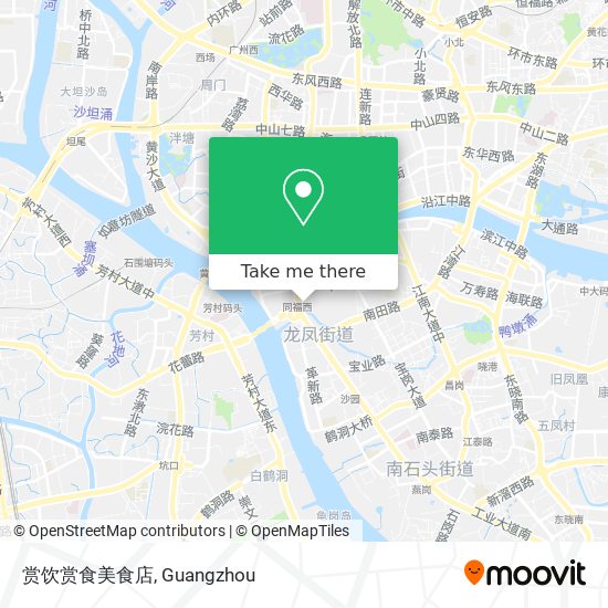 赏饮赏食美食店 map