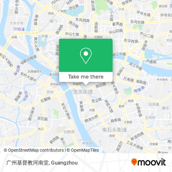 广州基督教河南堂 map