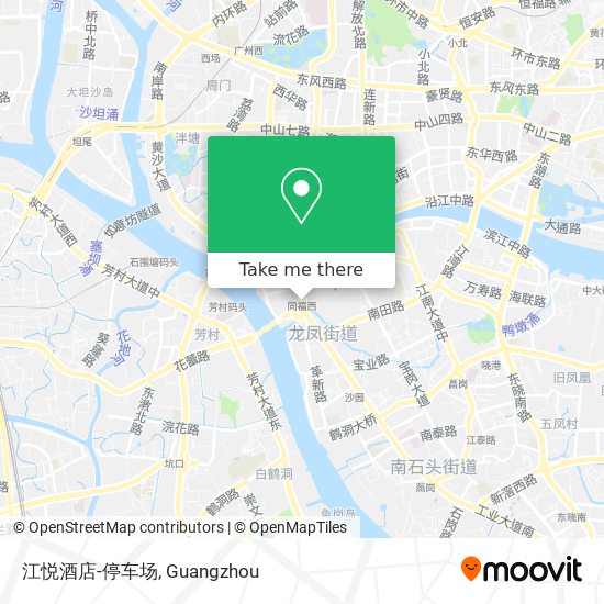 江悦酒店-停车场 map