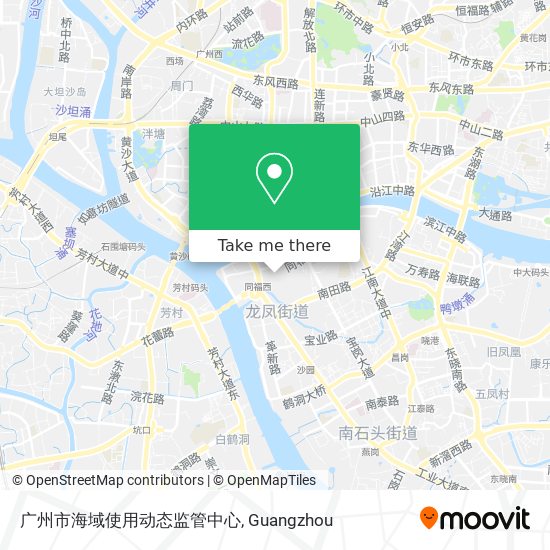 广州市海域使用动态监管中心 map