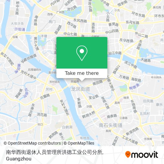 南华西街退休人员管理所洪德工业公司分所 map