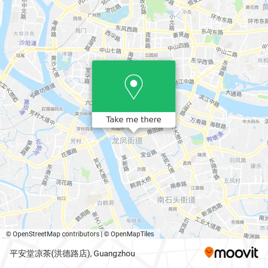 平安堂凉茶(洪德路店) map