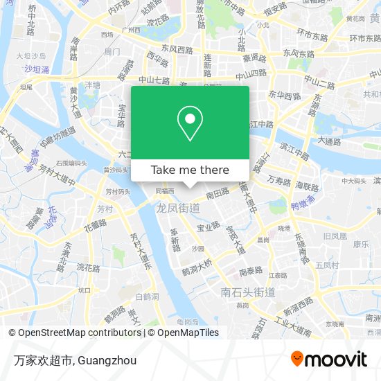 万家欢超市 map