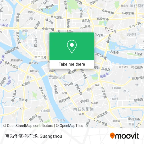 宝岗华庭-停车场 map