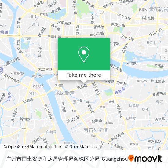 广州市国土资源和房屋管理局海珠区分局 map