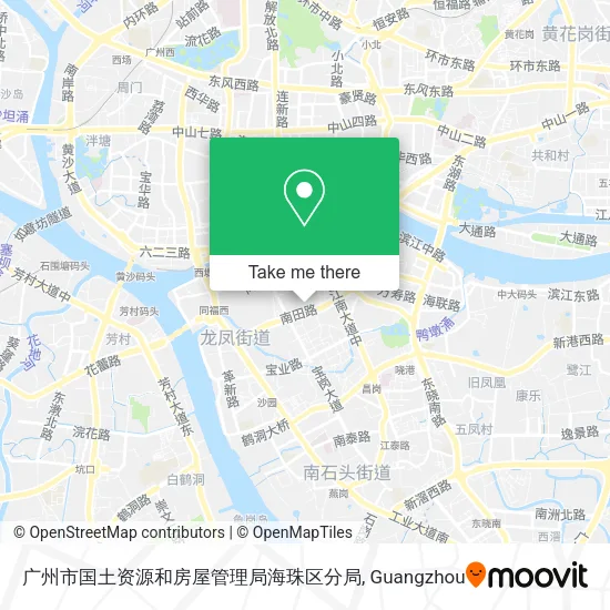 广州市国土资源和房屋管理局海珠区分局 map