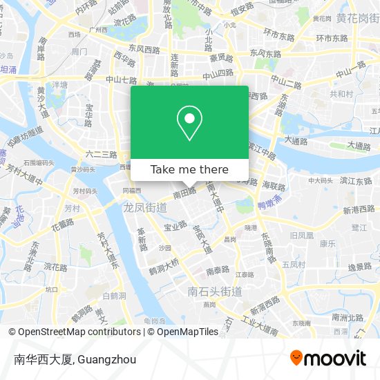 南华西大厦 map
