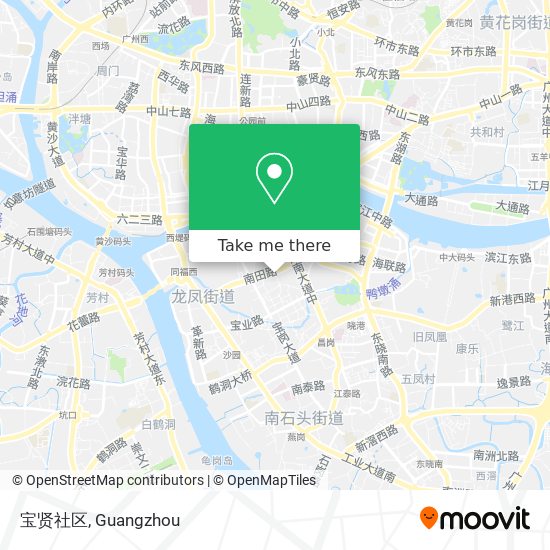 宝贤社区 map