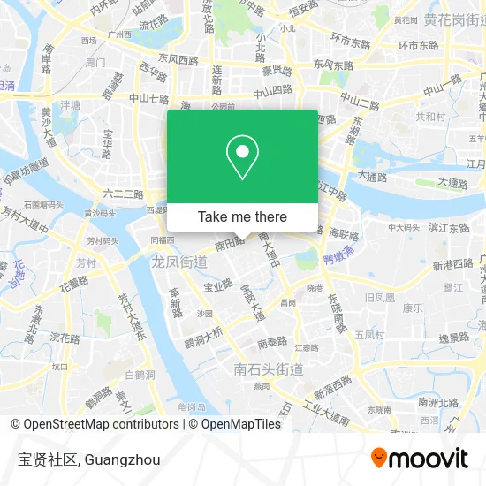 宝贤社区 map