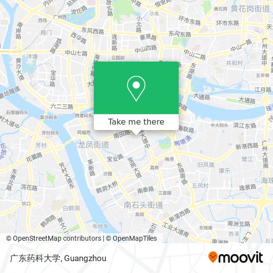 广东药科大学 map