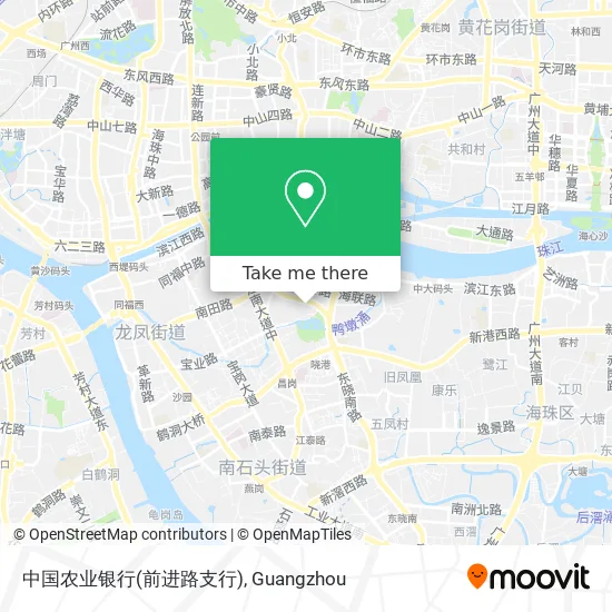 中国农业银行(前进路支行) map
