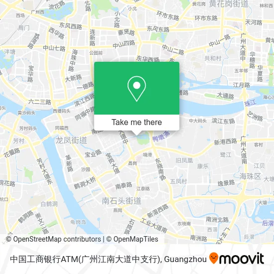 中国工商银行ATM(广州江南大道中支行) map