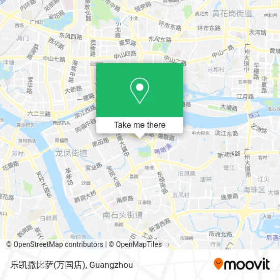 乐凯撒比萨(万国店) map