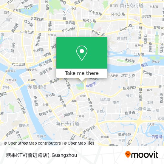 糖果KTV(前进路店) map
