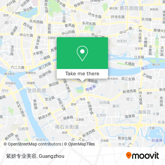 紫妍专业美容 map