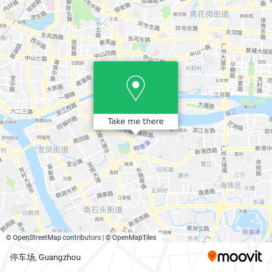 停车场 map