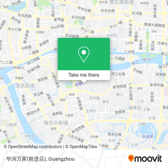 华润万家(前进店) map