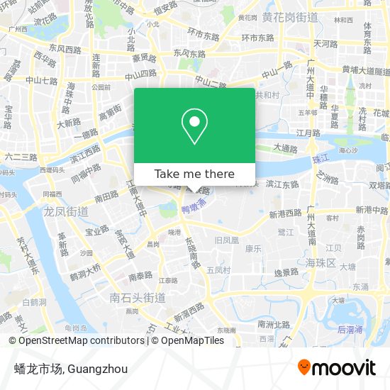 蟠龙市场 map
