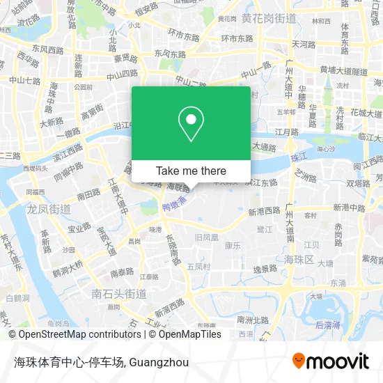 海珠体育中心-停车场 map