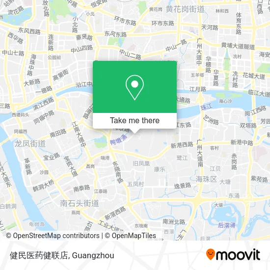 健民医药健联店 map