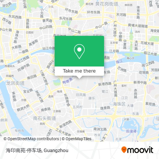 海印南苑-停车场 map