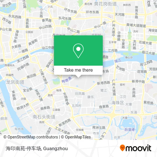 海印南苑-停车场 map