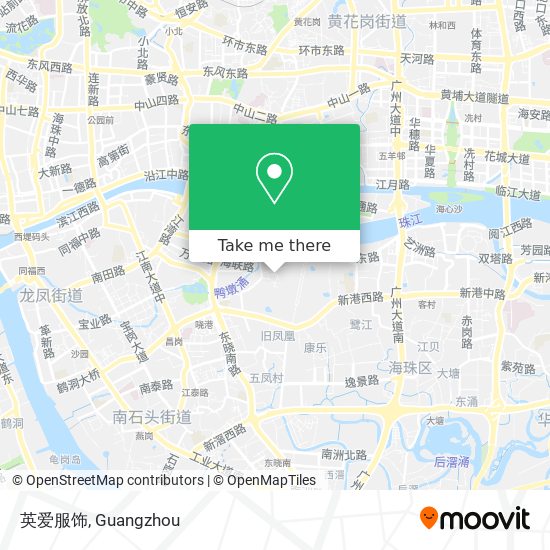 英爱服饰 map