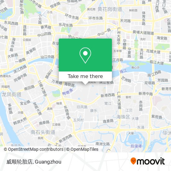 威顺轮胎店 map