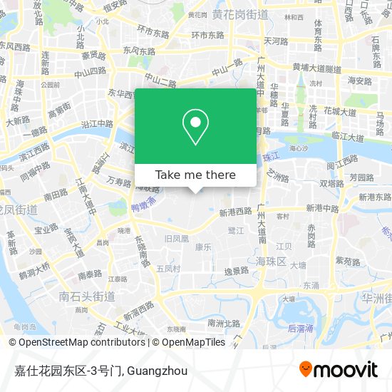 嘉仕花园东区-3号门 map