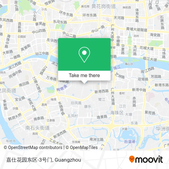 嘉仕花园东区-3号门 map