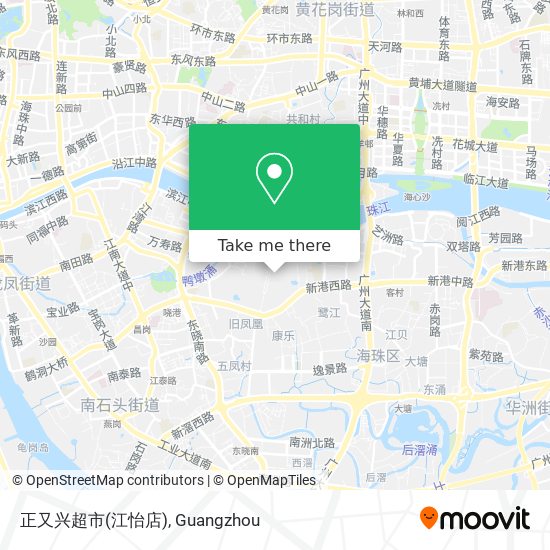 正又兴超市(江怡店) map