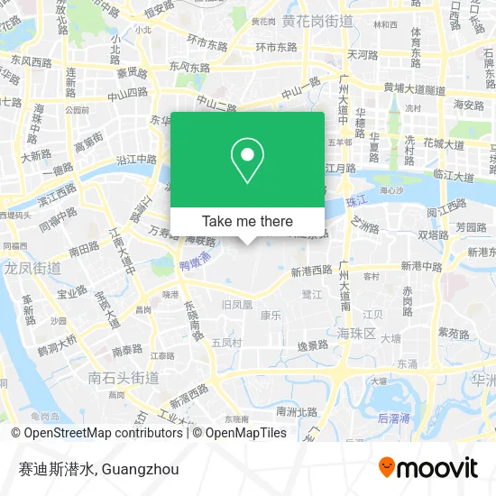 赛迪斯潜水 map