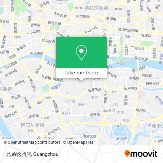 兄弟轮胎店 map