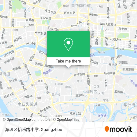 海珠区怡乐路小学 map