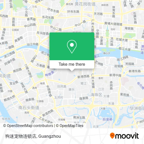 狗迷宠物连锁店 map