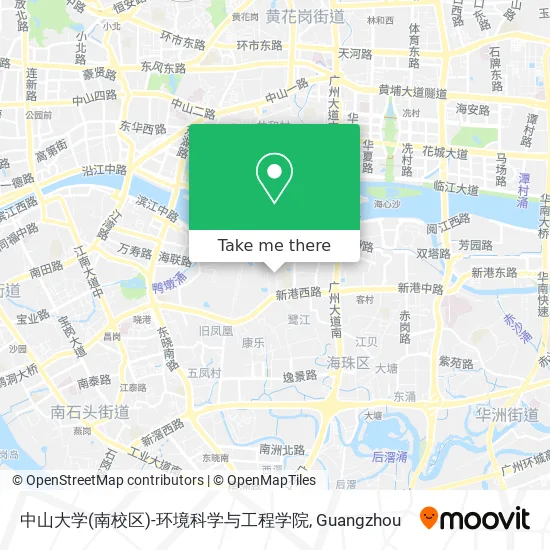 中山大学(南校区)-环境科学与工程学院 map