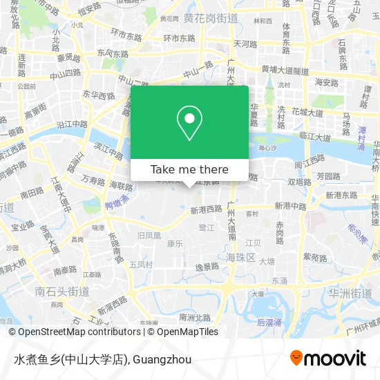水煮鱼乡(中山大学店) map