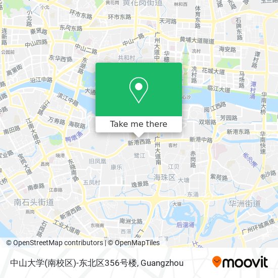 中山大学(南校区)-东北区356号楼 map