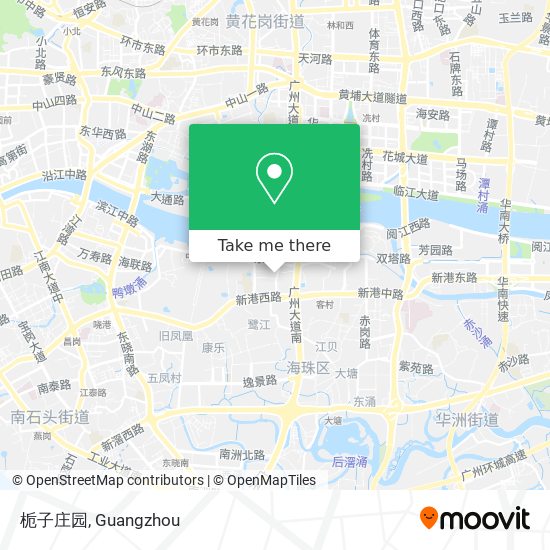 栀子庄园 map