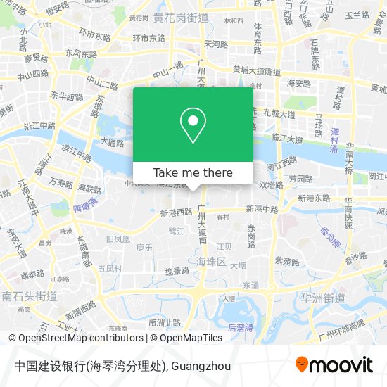 中国建设银行(海琴湾分理处) map