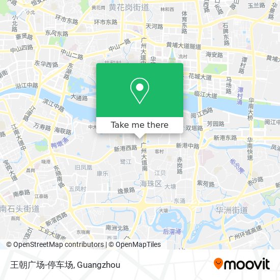 王朝广场-停车场 map
