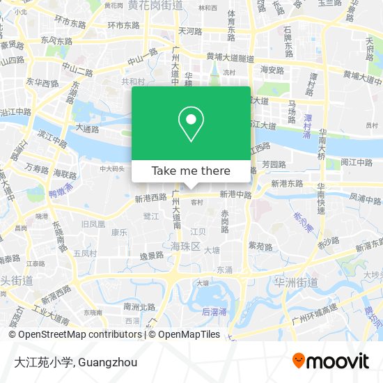 大江苑小学 map