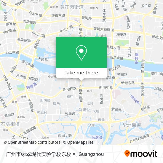 广州市绿翠现代实验学校东校区 map