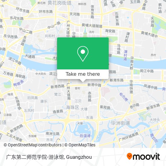 广东第二师范学院-游泳馆 map